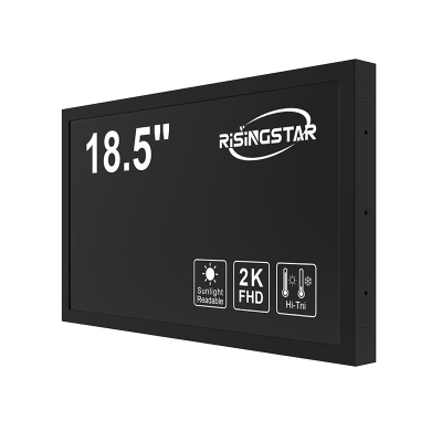 18.5 inch open frame TFT LCD display with 3000 nits high brightness 