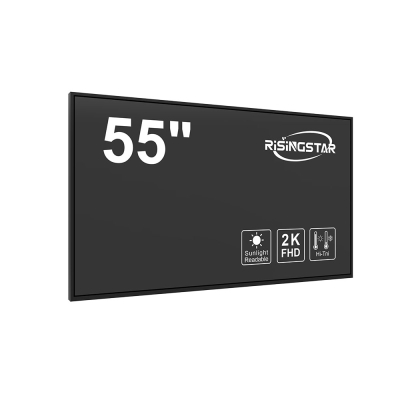 55 inch LCD video walls and digital signage