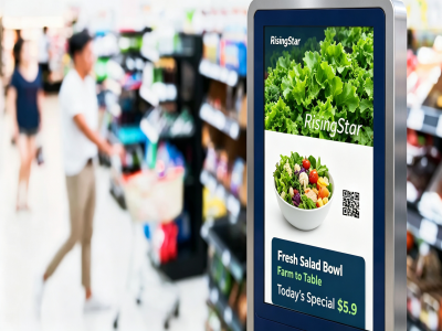 Point-of-Purchase LCD Displays for DOOH: Specs for Aisles, Checkout, and Menus