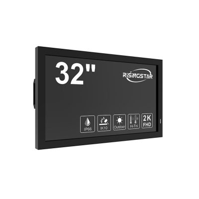 32 inch 2500 nits sunlight readable retail digital signage