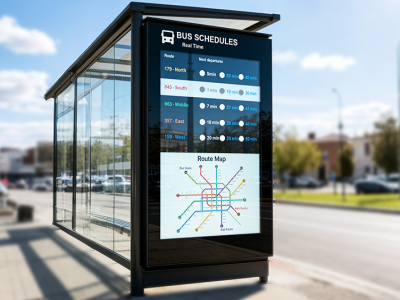 TFT LCD Passenger Information Display Guide