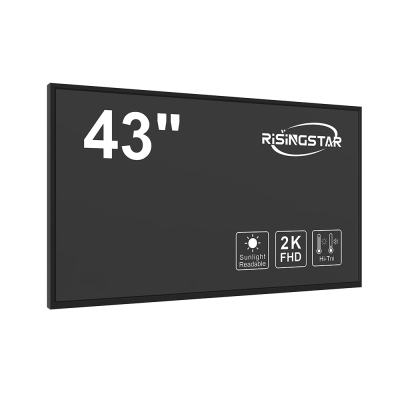 43" Ultra-High Brightness TFT/IPS LCD Screen