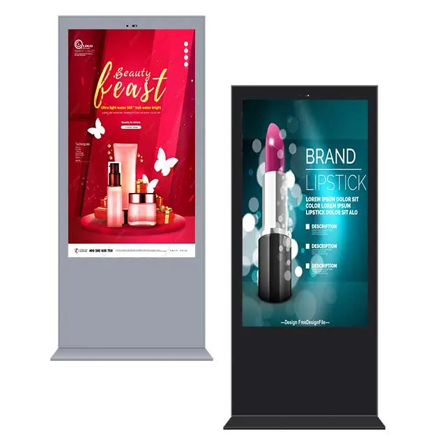 86 inch outdoor digital signage display 3000nits high brightness