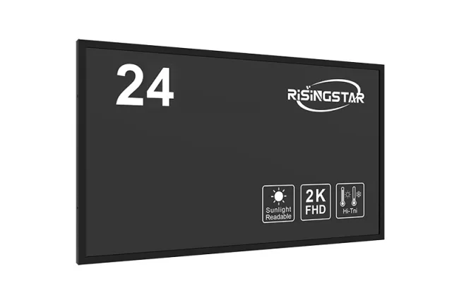 24 inch 2000nits sunlight readable industrial lcd display