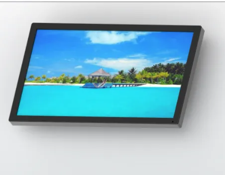 21.5 inch sunlight readable open frame display