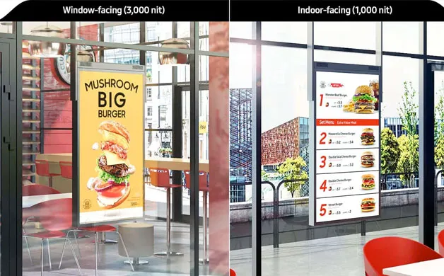 fhd 43 inch industrial lcd panel, 4k outdoor lcd display with risingstar brand