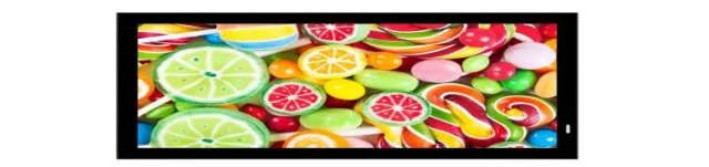 RS286HNX01D01-BK 28.6 Inch Stretched Bar LCD 1500 Nits IP65