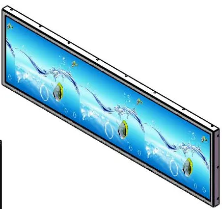 49.5 inch stretch bar lcd monitor p495ivn01.0