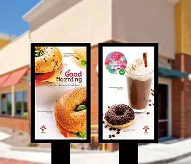 75 inch outdoor digital signage lcd advertising display screen