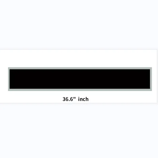 36.6 inch industrial stretched lcd module 1000 nits brightness