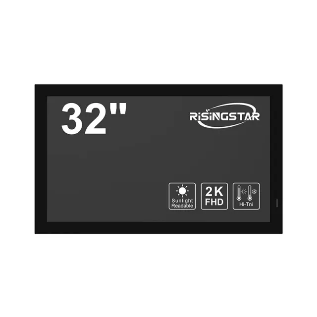 32 inch waterproof outdoor air cooled digital signage