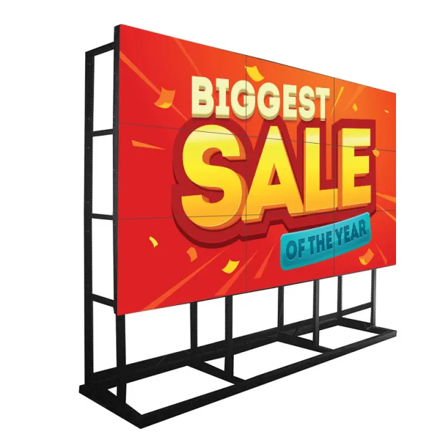 55 inch lcd video wall, advertising players