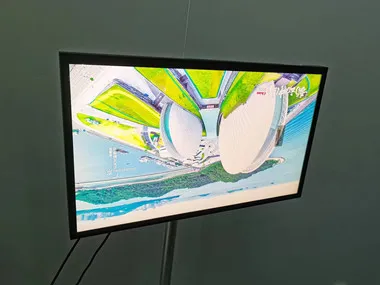 32 inch high brightness qled advertising display