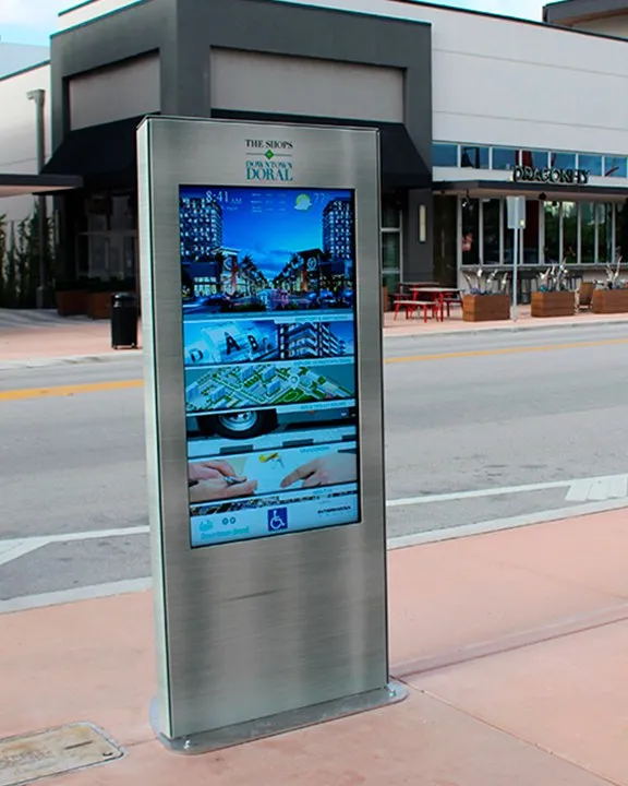 Electronics is introducing its advanced Anti-Discoloration technology for outdoor digital signage