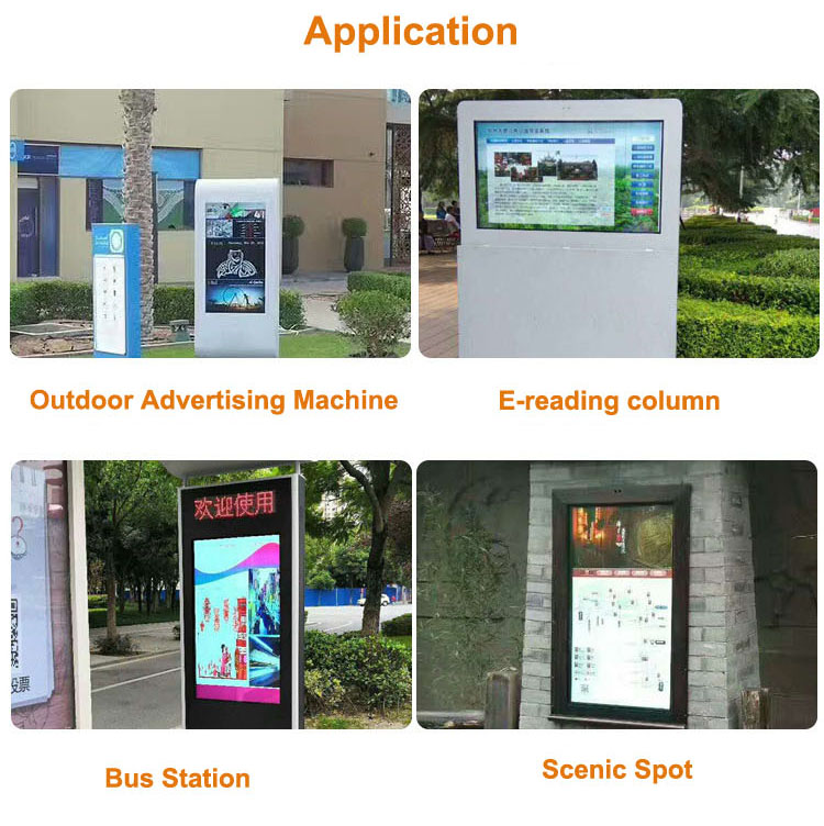 Outdoor 2500nits lcd display ,49inch high bright lcd module