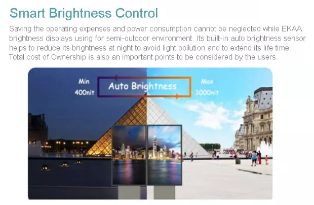 brightness control