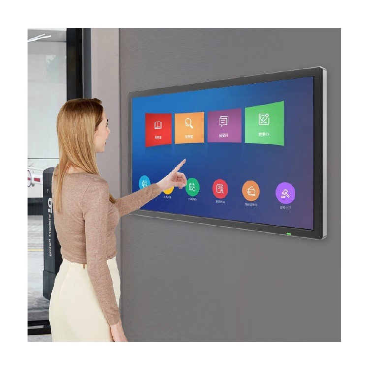 50 inch floor standing touch screen with 3000 nits