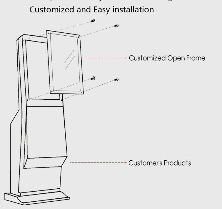 Customized and easy installation