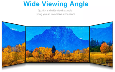 178 wide viewing angle