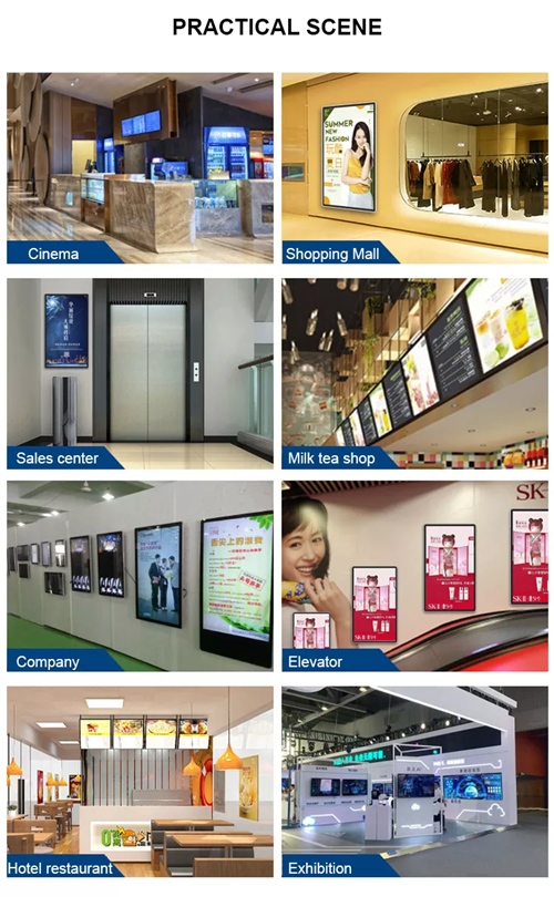 RS430ENT-N20  wall mounted high brightness display application_副本