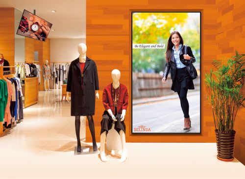 wall mounted 75 inch high brightness LCD display wall mounted 75 inch high brightness LCD display