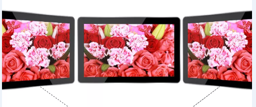 21.5 Inch wall mounted high brightness advertising Lcd screen