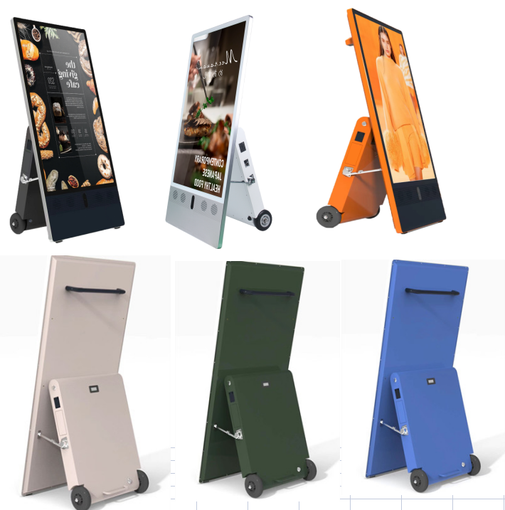 6 colors for A-frame outdoor board