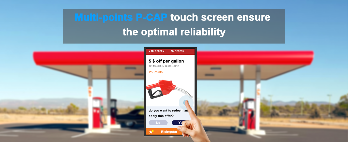 PCAP touch function
