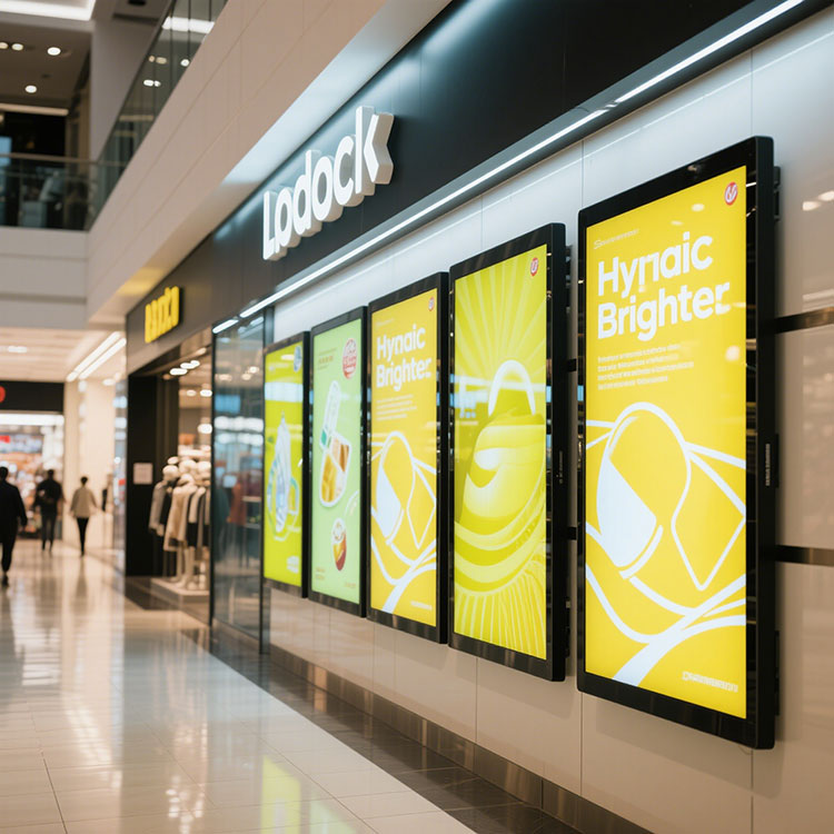 Shoping mall High Brightness LCD Panel