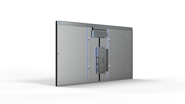 32-Inch-Public-Parking-Lot-EV-Charging-Station-Display-the-back