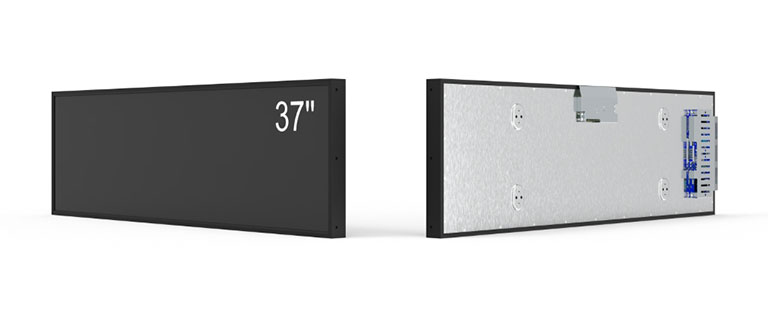 37-inch high brightness display