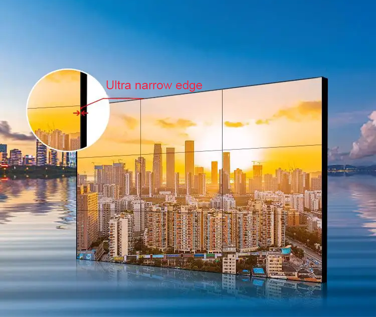 55 inch videowall with slim bezel