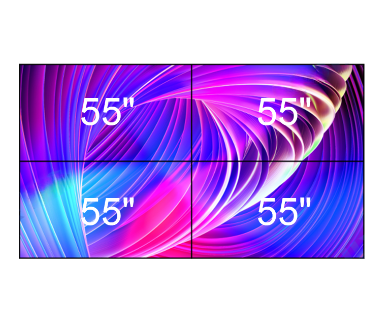 video wall 55inch high brightness