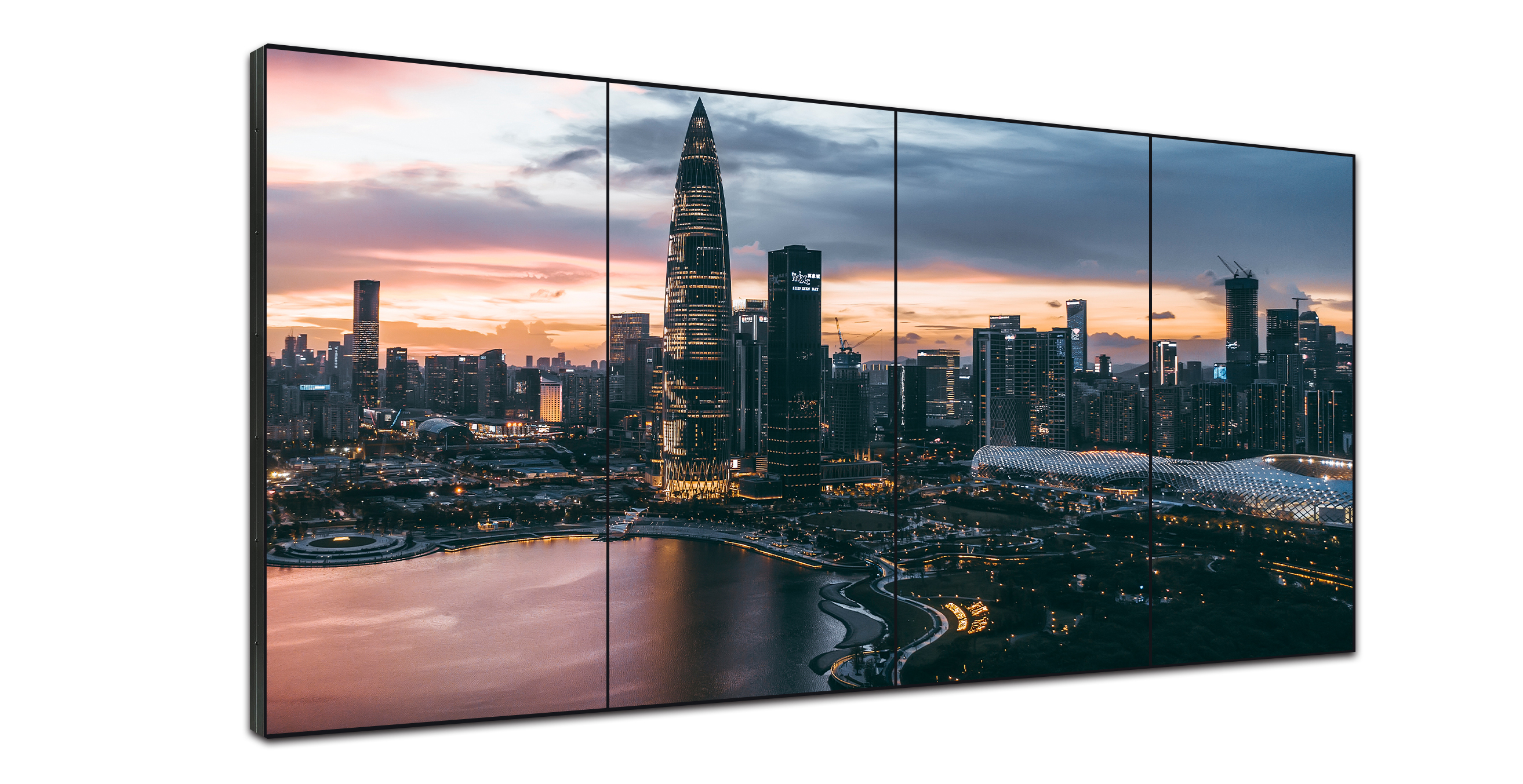 video wall flexible tiling
