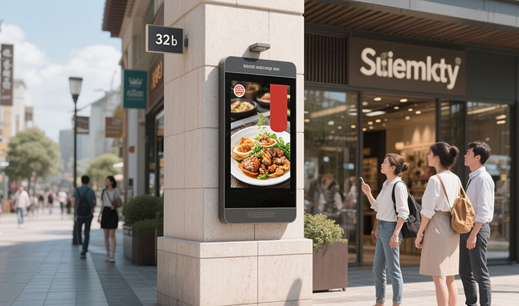 43-Inch-High-Brightness-Monitor-Wall-Mounted-Digital-Signage