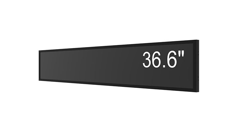 36.6 Inch Stretched Bar Display