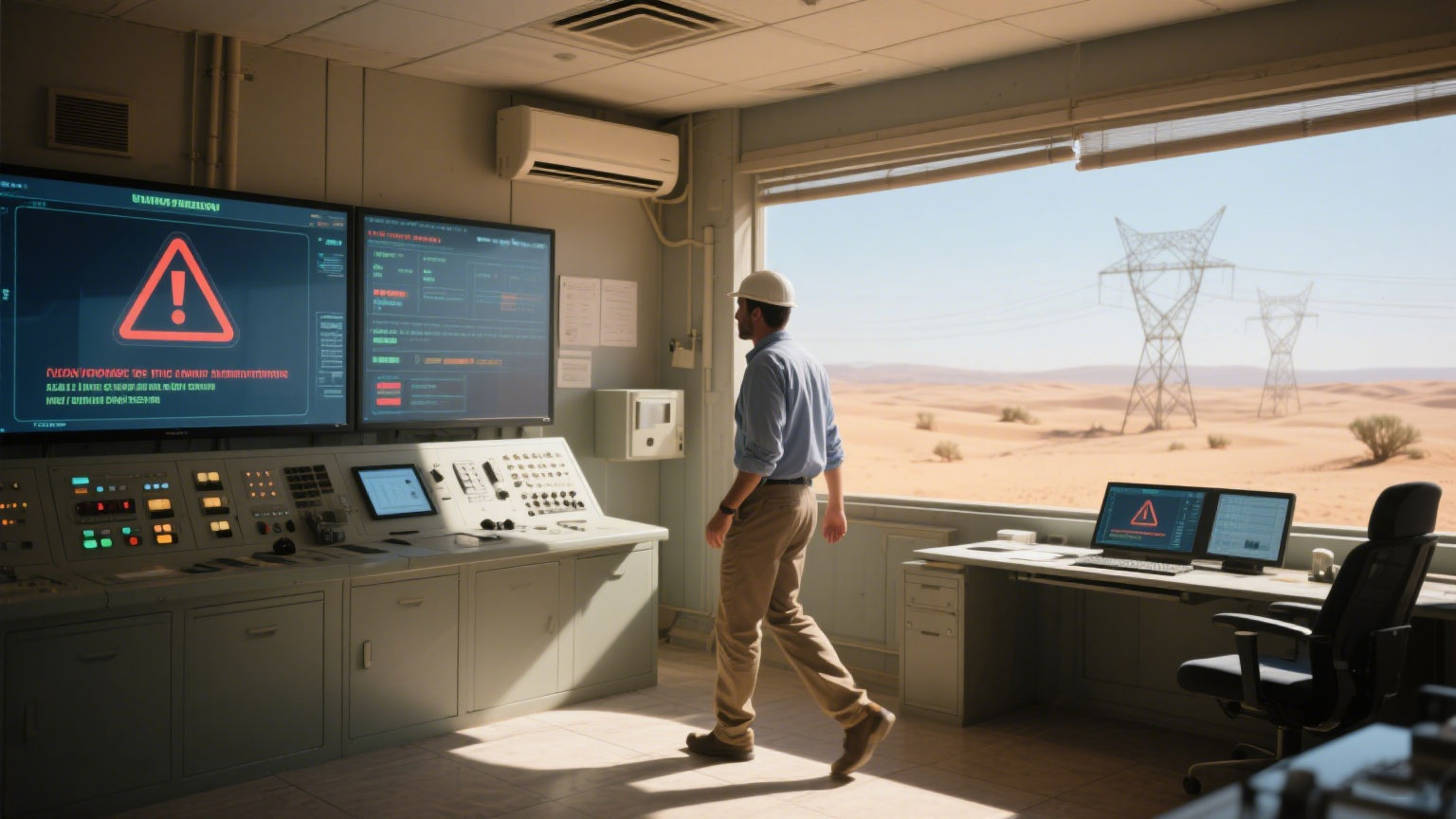 Power station control interface high brightness LCD touch screen solution