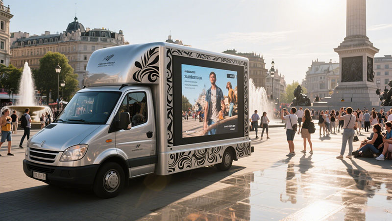 Sunlight-readable-LCD-display-solution-for-mobile-advertising-vehicles