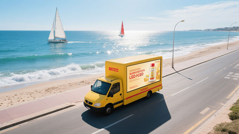 Sunlight-readable-LCD-display-solution-for-mobile-advertising-vehicles