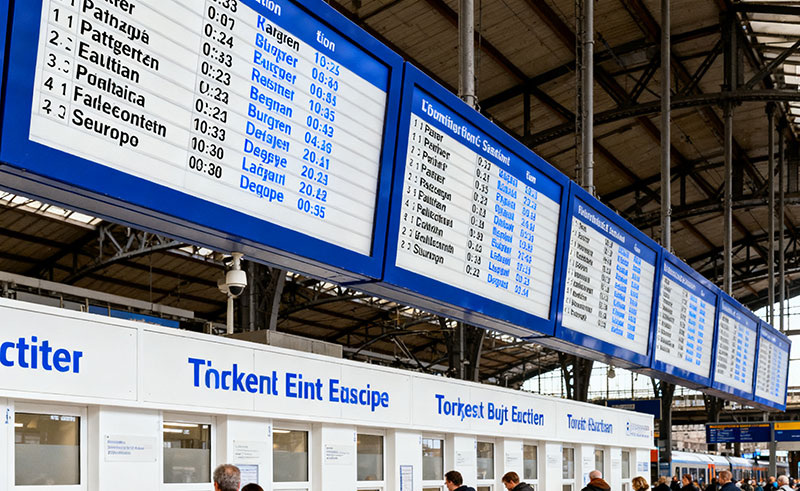 passenger information display