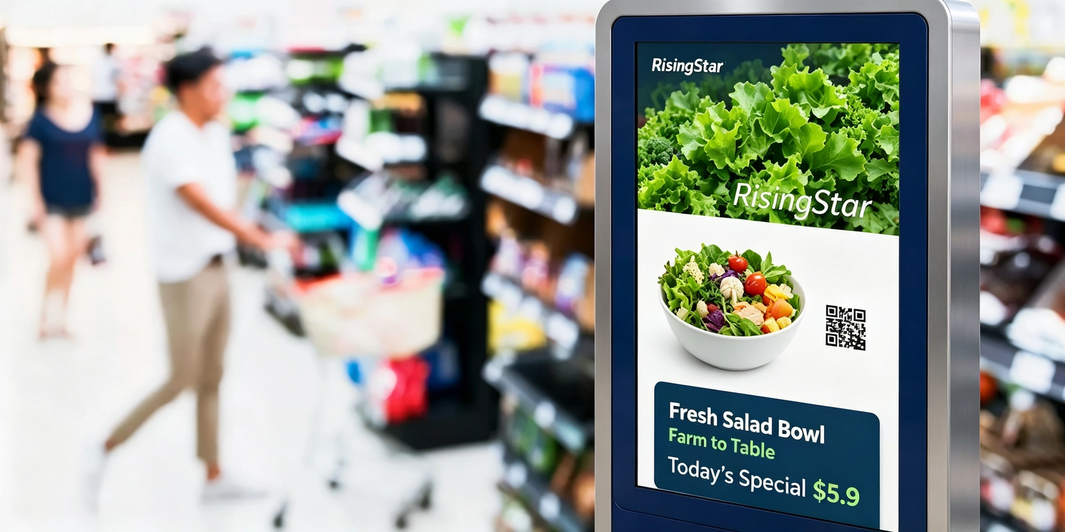 Point-of-Purchase LCD Displays for DOOH