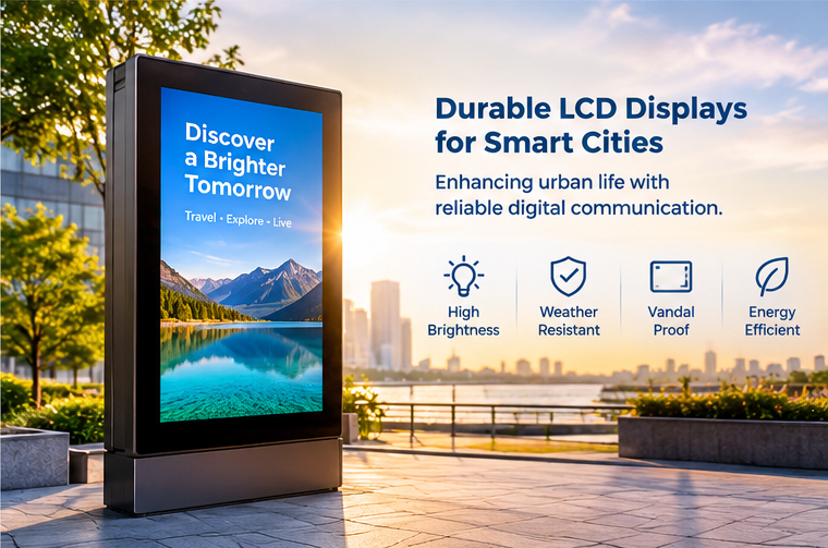 Street Furniture LCD Displays for DOOH (4)